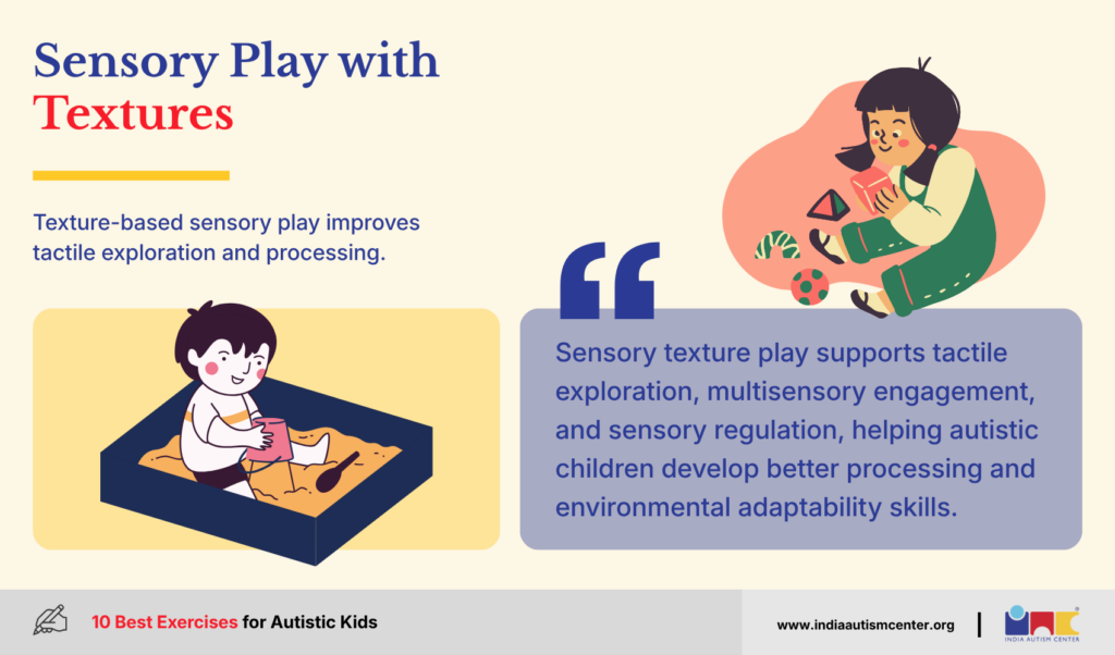 Sensory Play with Textures