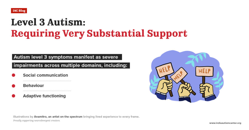 Level 3 Autism: Requiring Very Substantial Support