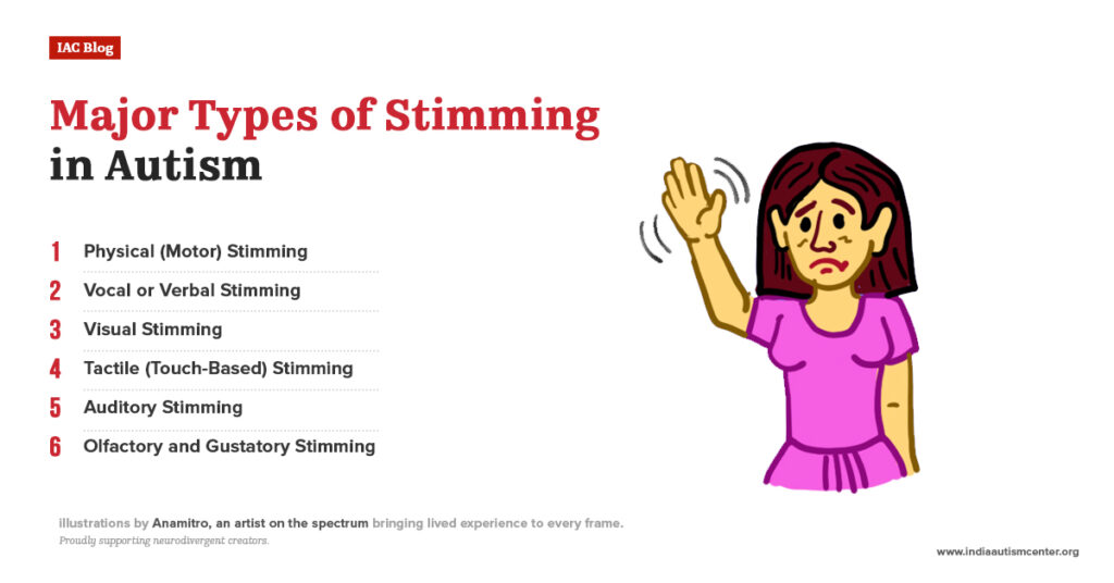 Major Types of Stimming in Autism