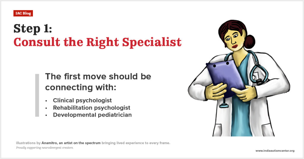 Specialist consultation for an adult woman.