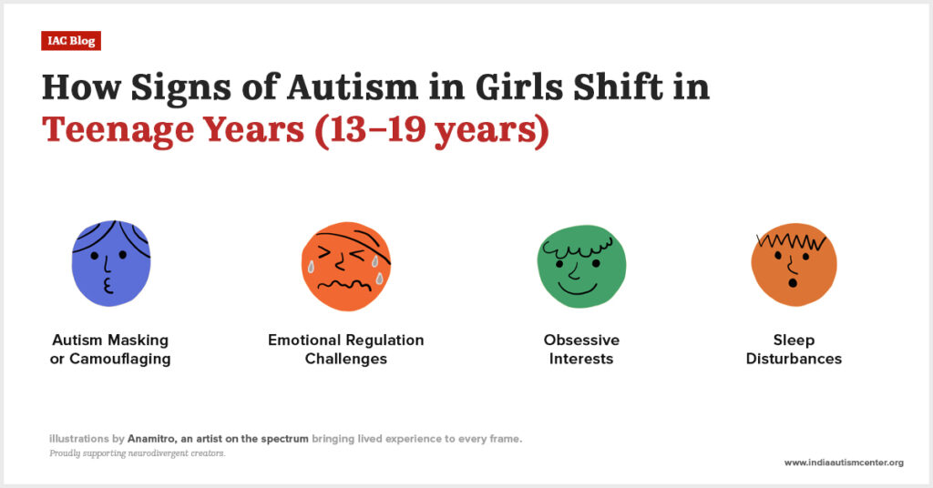 Autism signs in teenage girls.