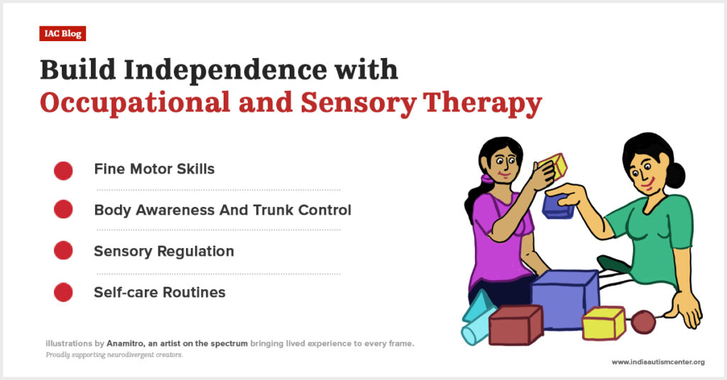 Occupational and sensory therapy in early autism intervention.