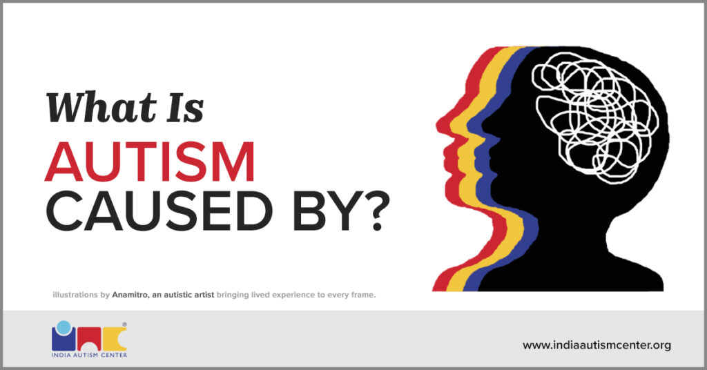What is autism caused by visual.