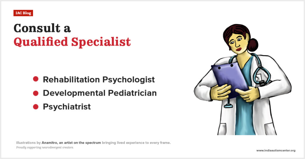 Borderline autis specialist consultation.