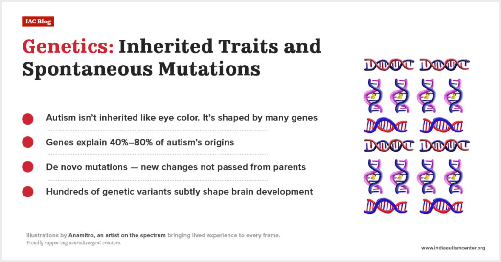 Genetic causes of autism spectrum disorder.