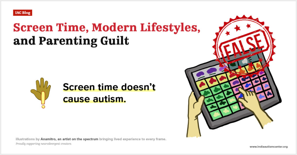 Debunking the myth that screen time and modern lifestyle habits cause autism.