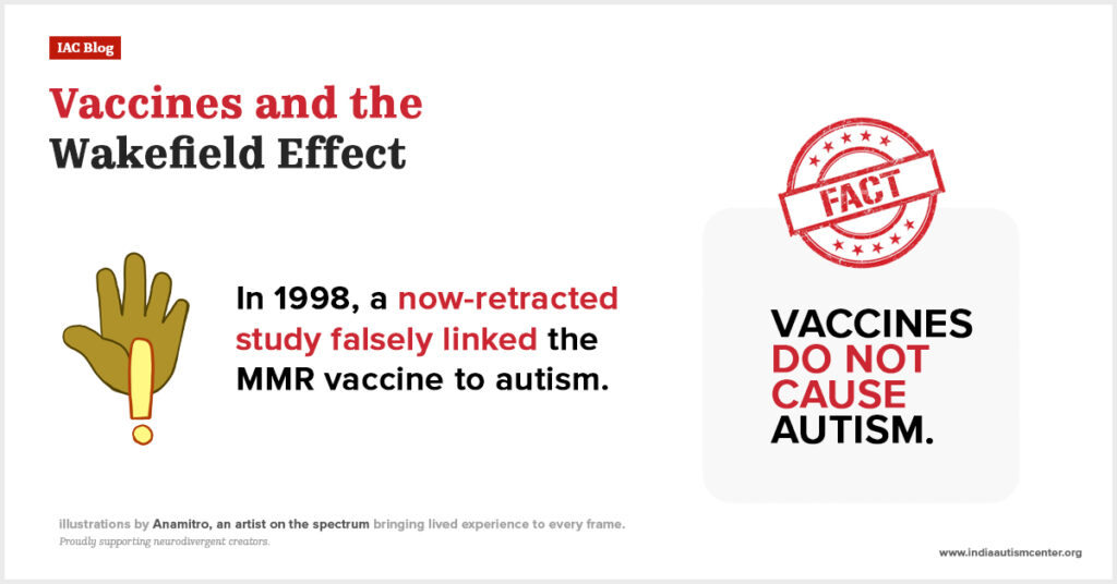 Debunking the myth that vaccines cause autism.