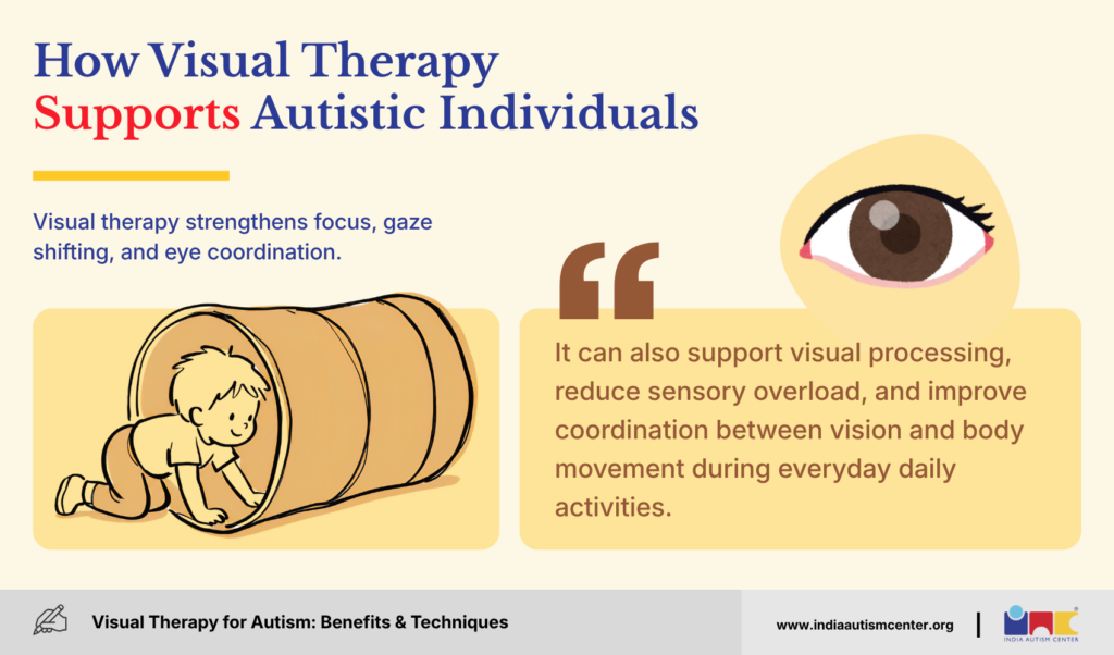 How Visual Therapy Supports Autistic Individuals?