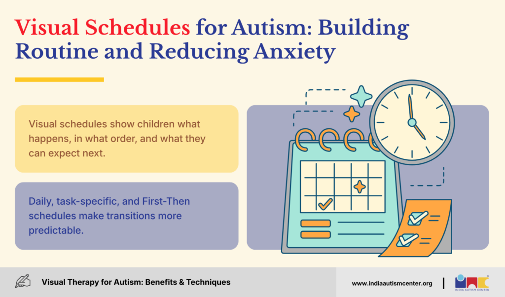 Visual Schedules for Autism: Building Routine and Reducing Anxiety