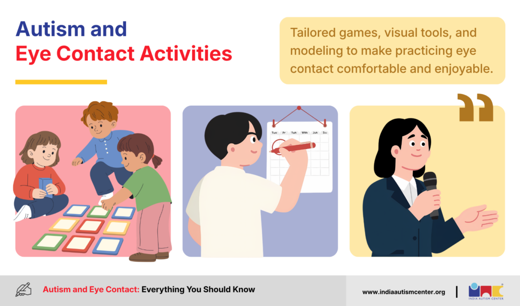 Autism and Eye Contact Activities