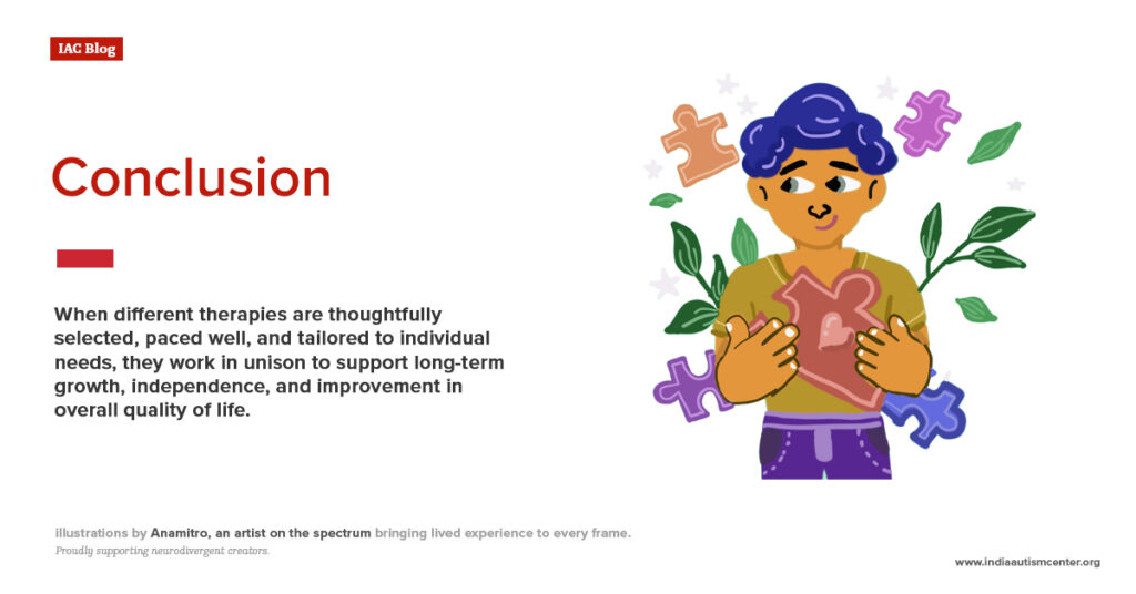 Conclusion highlighting how individualized autism therapies support long-term growth, independence, and quality of life
