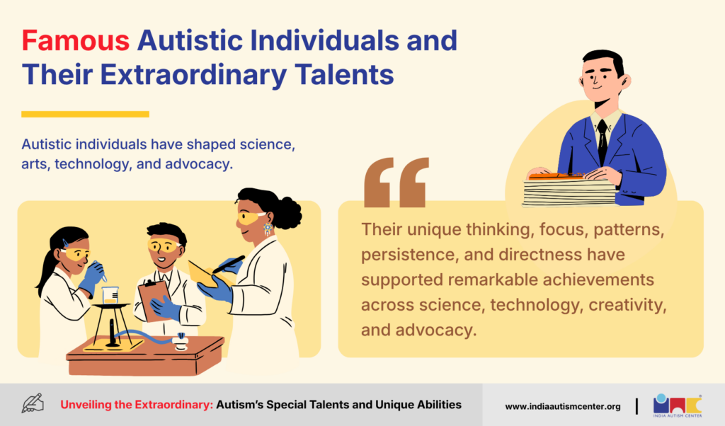 Famous Autistic Individuals and Their Extraordinary Talents