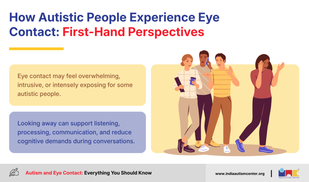How Autistic People Experience Eye Contact: First-Hand Perspectives