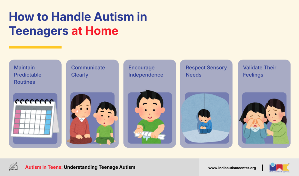 How to Handle Autism in Teenagers at Home