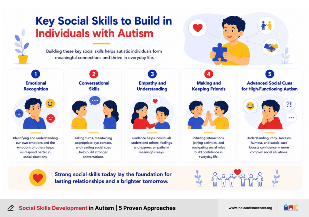 Key Social Skills to Build in Individuals with Autism