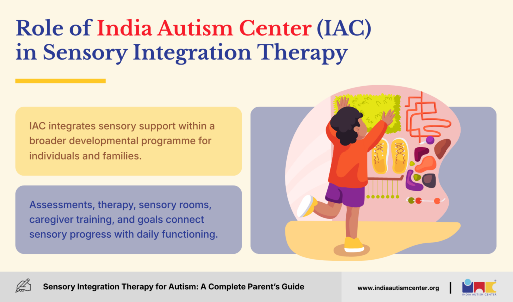 Role of India Autism Center (IAC) in Sensory Integration Therapy