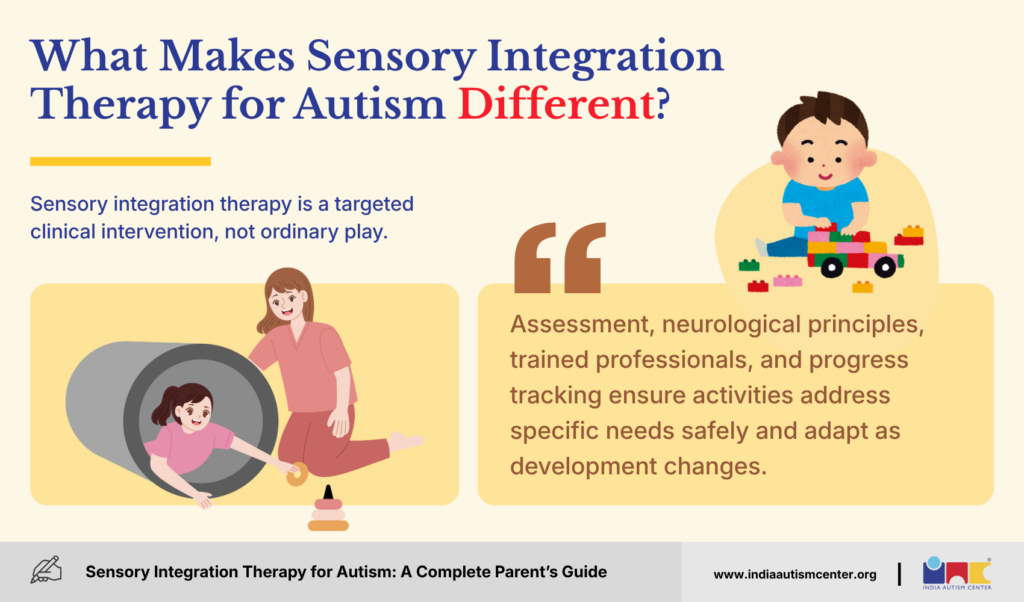 What Makes Sensory Integration Therapy for Autism Different