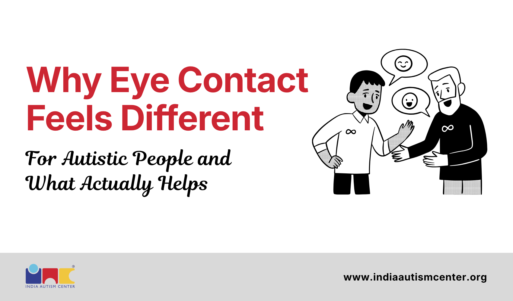 Why Eye Contact Feels Different for Autistic People – and What Actually Helps