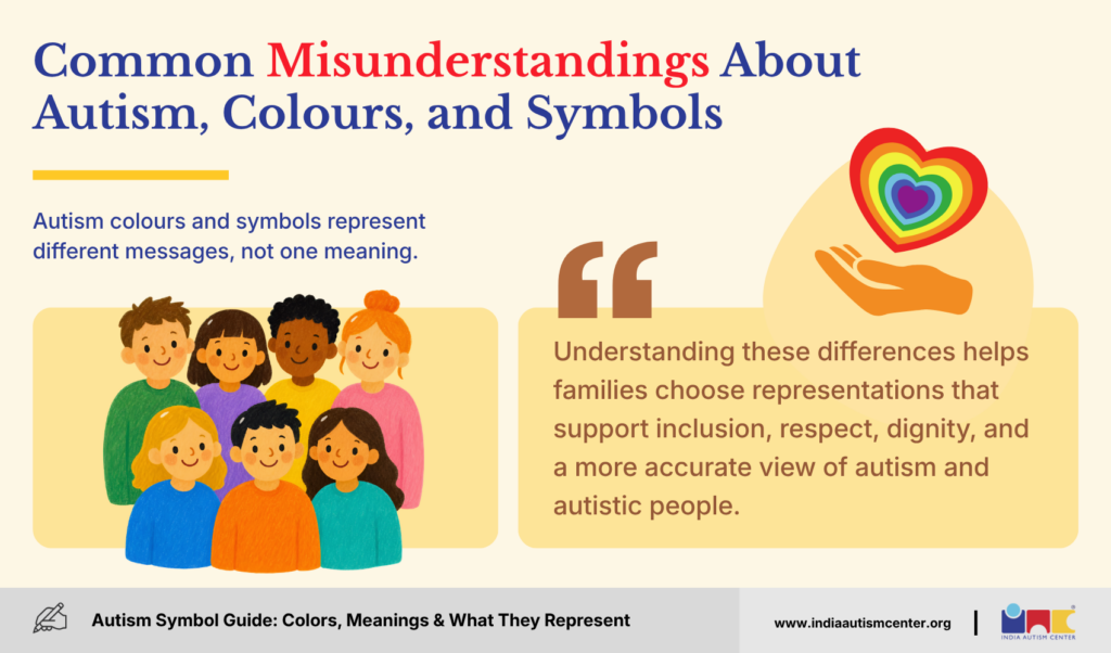 Common Misunderstandings About Autism, Colours, and Symbols