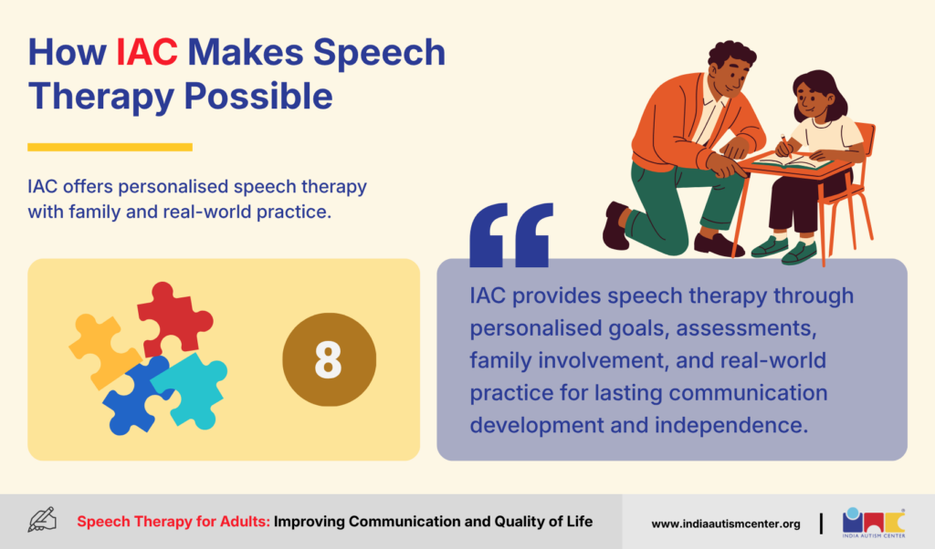 How IAC Makes Speech Therapy Possible