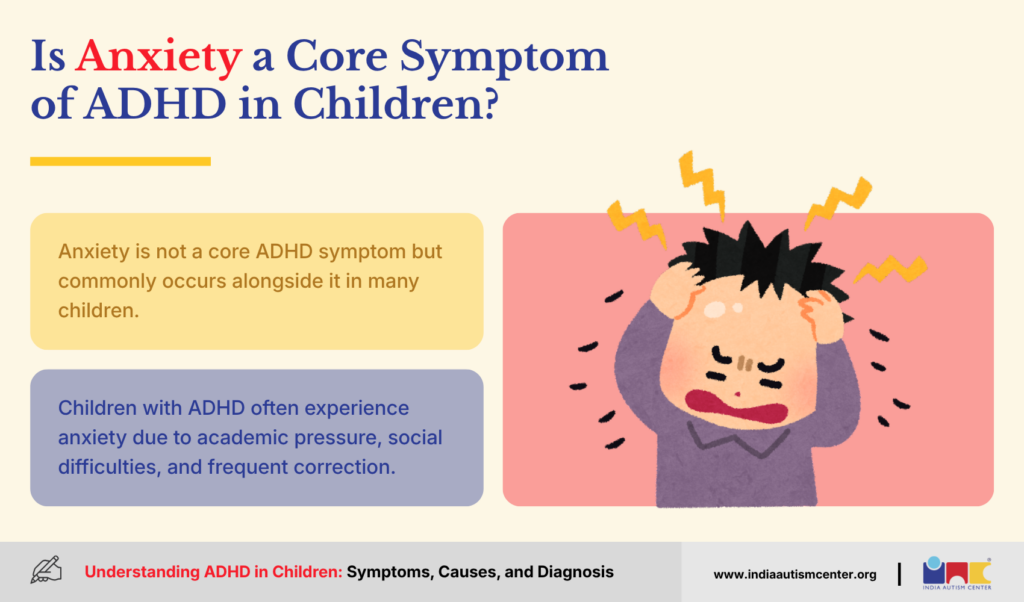 Is Anxiety a Core Symptom of ADHD in Children?