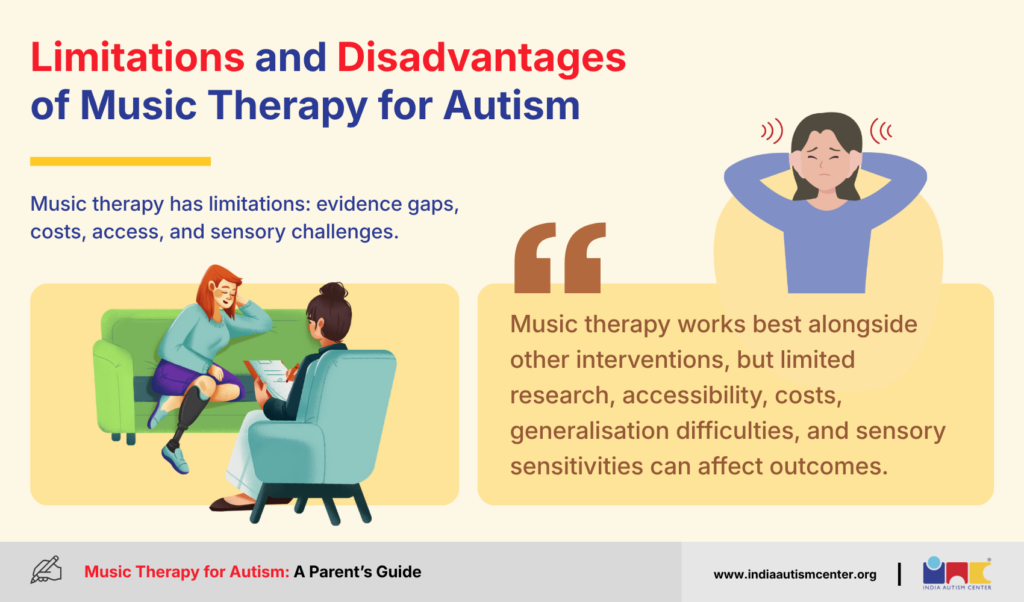 Limitations and Disadvantages of Music Therapy for Autism