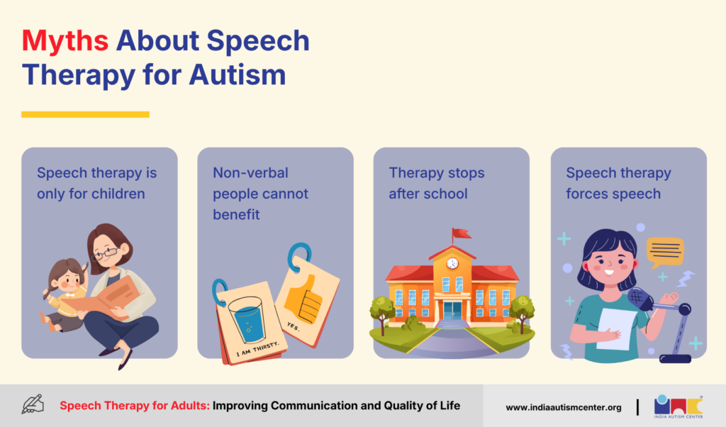 Myths About Speech Therapy for Autism