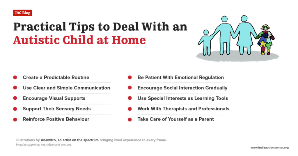 Practical Tips to Deal With an Autistic Child at Home