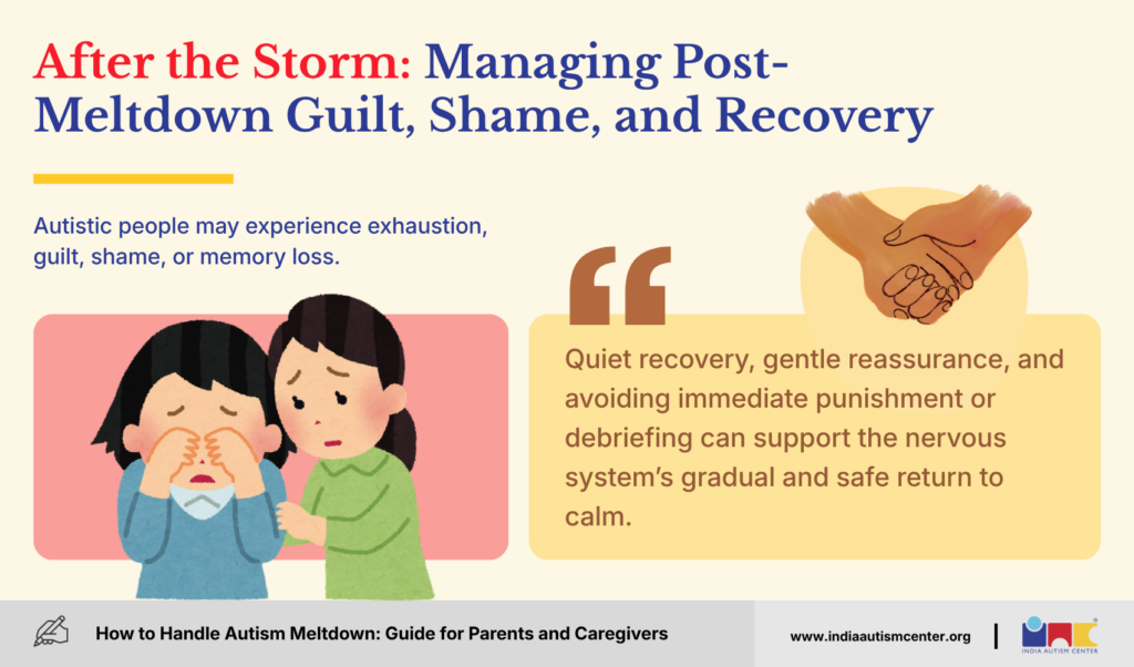 After the Storm: Managing Post-Meltdown Guilt, Shame, and Recovery