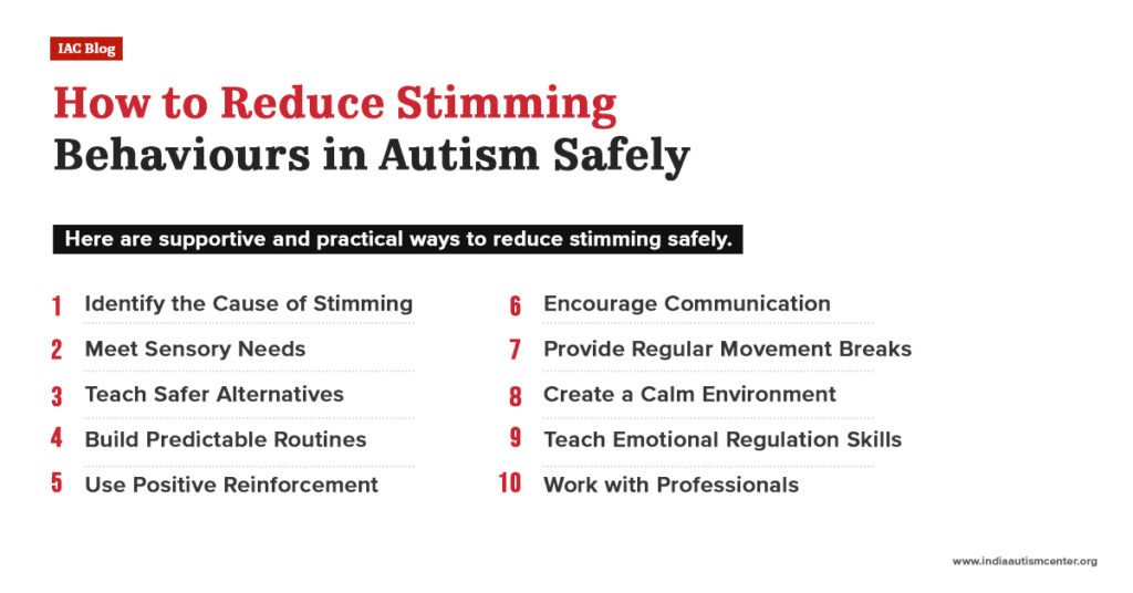 How to Reduce Stimming Behaviours in Autism Safely