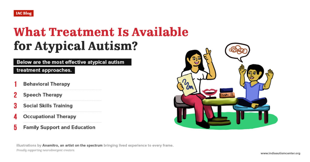 treatment for atypical autism behavioral therapy speech therapy occupational therapy