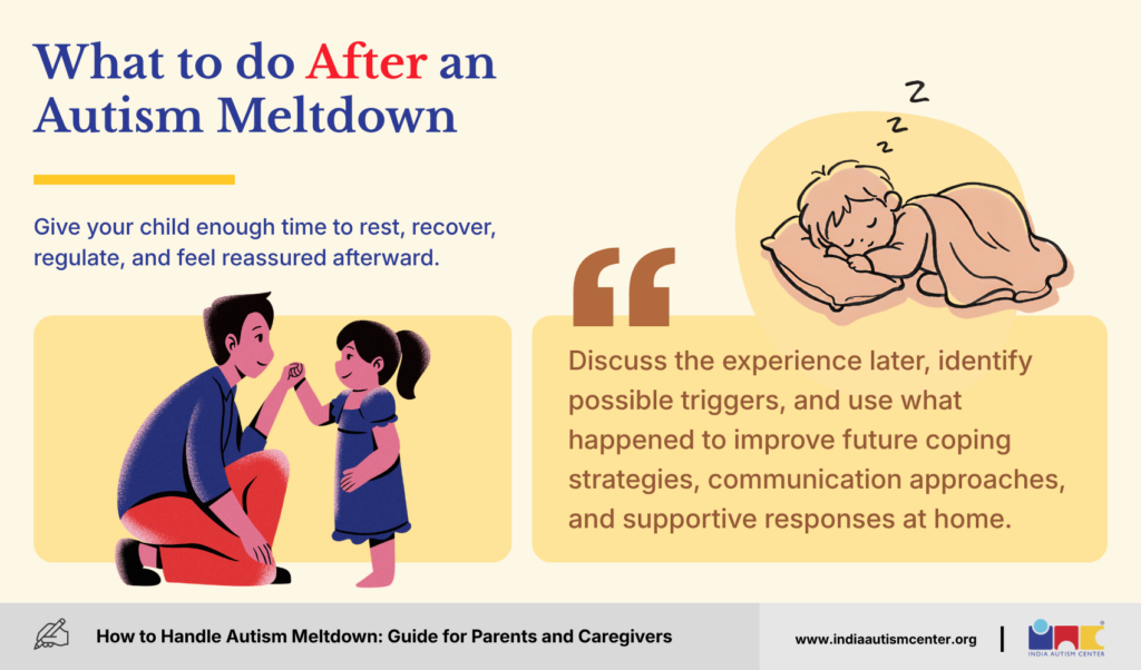 What to do After an Autism Meltdown