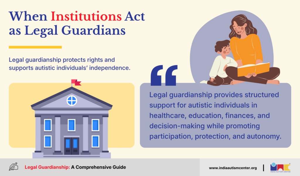 When Institutions Act as Legal Guardians