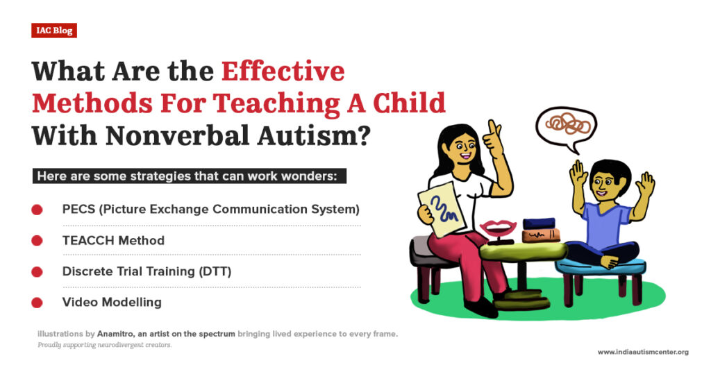 Effective teaching methods for nonverbal autism PECS TEACCH DTT and video modeling