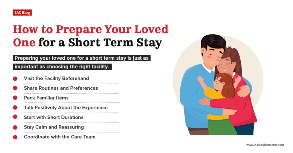 How to Prepare Your Loved One for a Short Term Stay