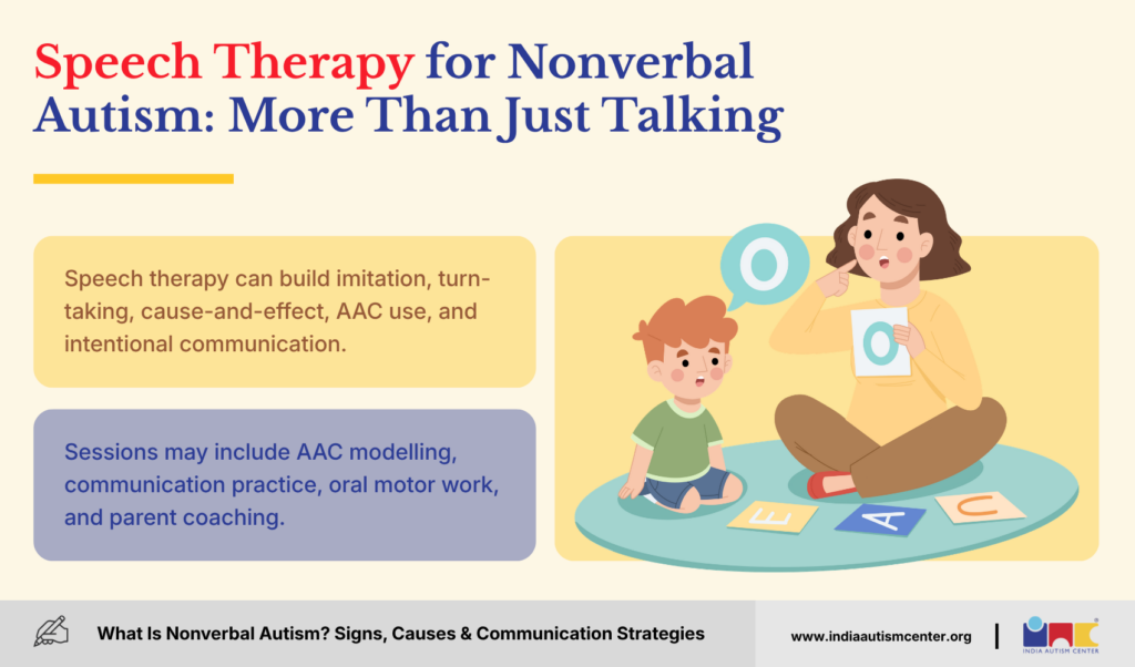 Speech Therapy for Nonverbal Autism: More Than Just Talking