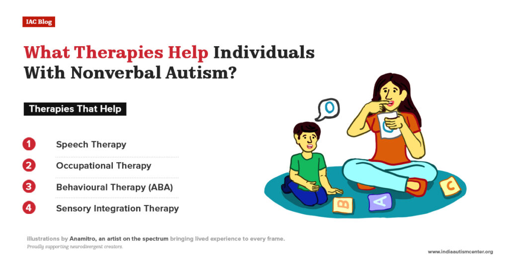 Child receiving different therapies including speech, occupational, behavioral, and sensory integration.