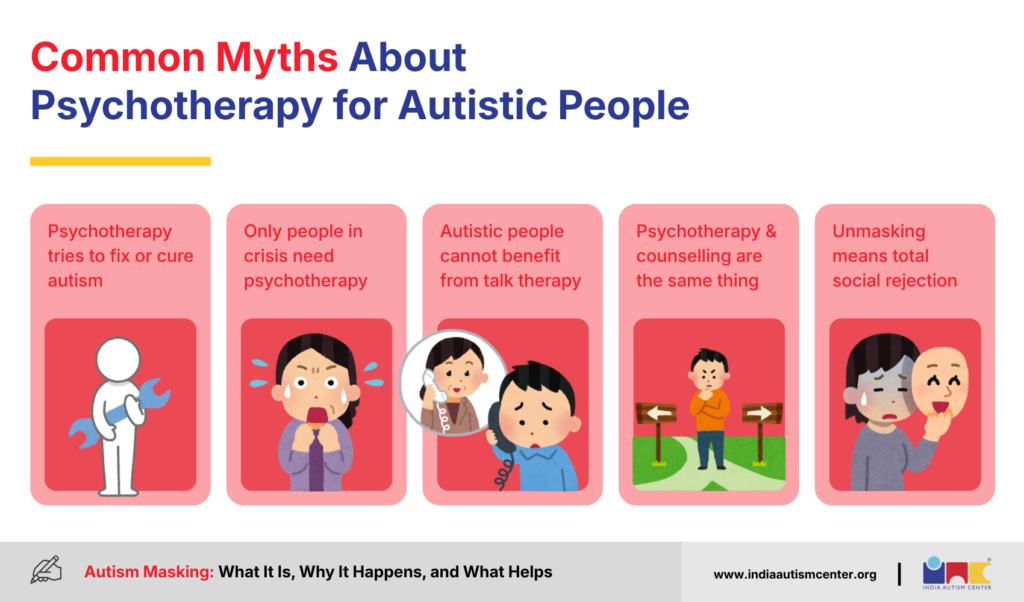 Common Myths About Psychotherapy for Autistic People