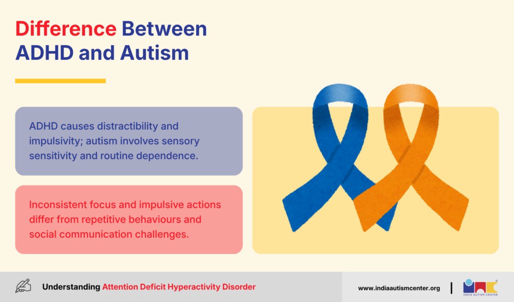 Difference Between ADHD and Autism