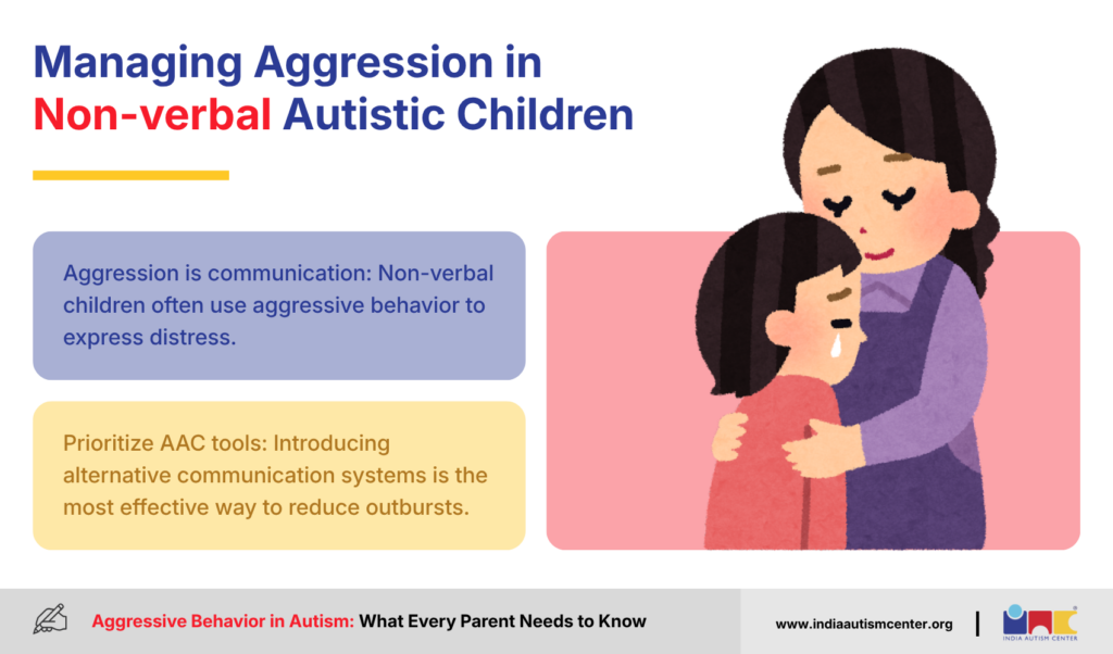Managing Aggression in Non-verbal Autistic Children