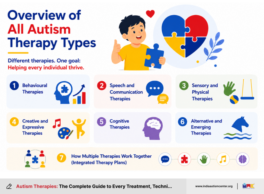 Overview of All Autism Therapy Types