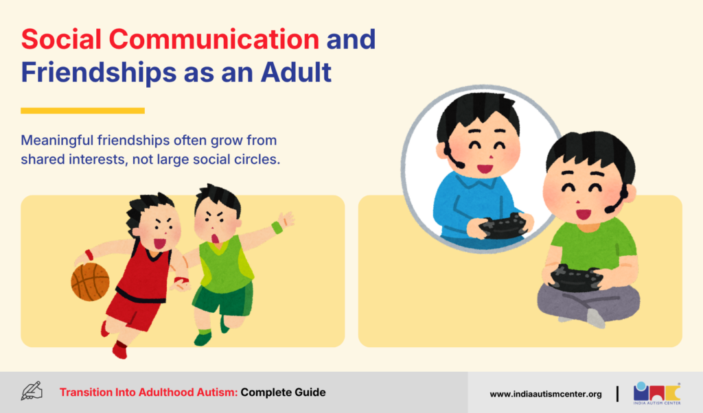Social Communication and Friendships as an Adult