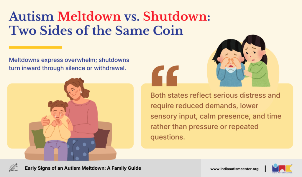 Autism Meltdown vs. Shutdown: Two Sides of the Same Coin