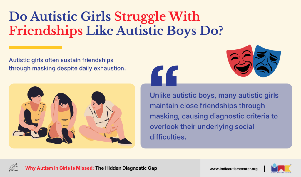 Do Autistic Girls Struggle With Friendships Like Autistic Boys Do?