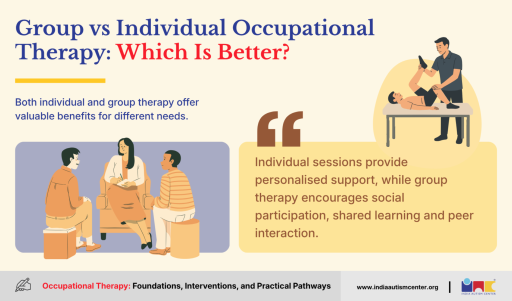 Group vs Individual Occupational Therapy