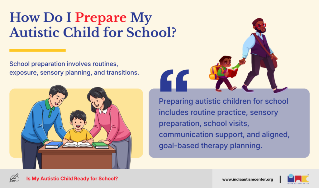 How Do I Prepare My Autistic Child for School?