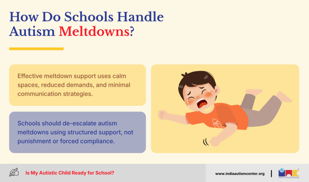 How Do Schools Handle Autism Meltdowns?