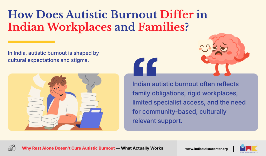 How Does Autistic Burnout Show Up Differently in Indian Workplaces and Families