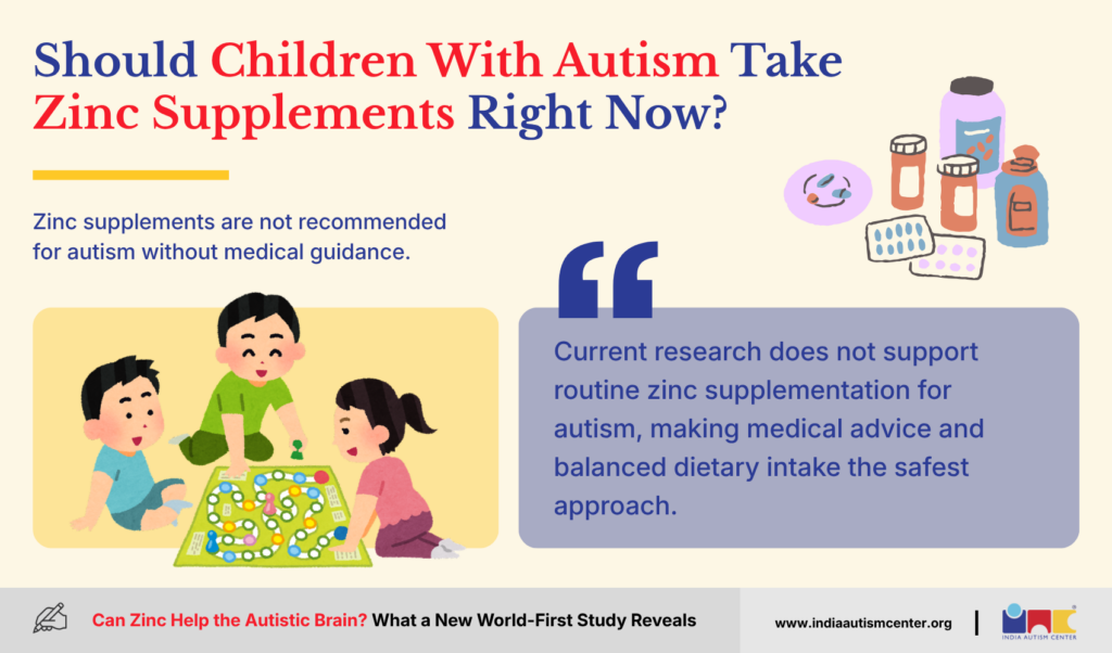 Should Children With Autism Take Zinc Supplements Right Now?