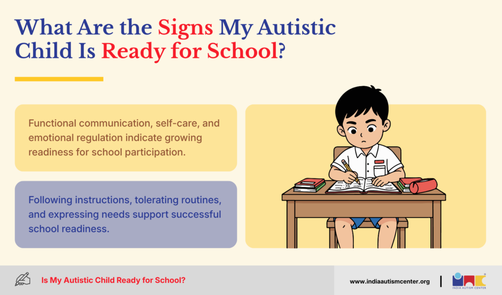What Are the Signs My Autistic Child Is Ready for School?
